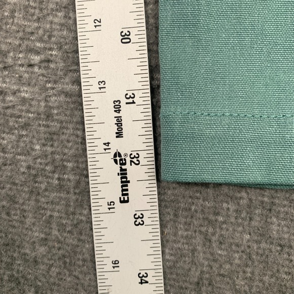 Taylor Stitch Double Knee Pants Mens 35x32 Green Chore Canvas Work Boss Duck - Picture 7 of 10